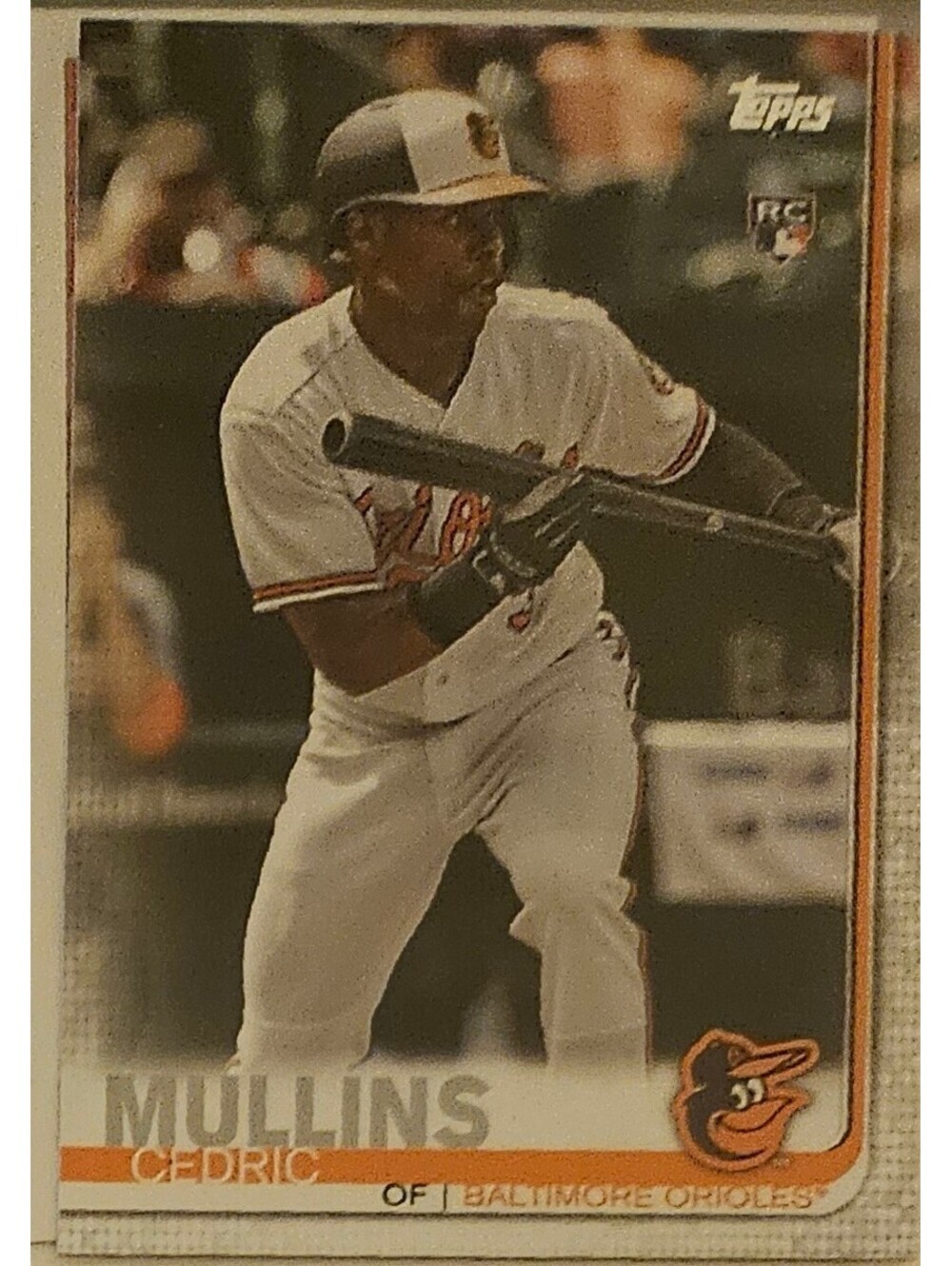 2019 Topps Baseball Rookie Card - #318 - Cedric Mullins - Baltimore Orioles